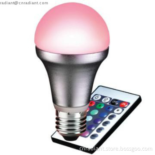 IR Remote Control GU10 16-color rgb led bulb,4w (AC 100-240V)